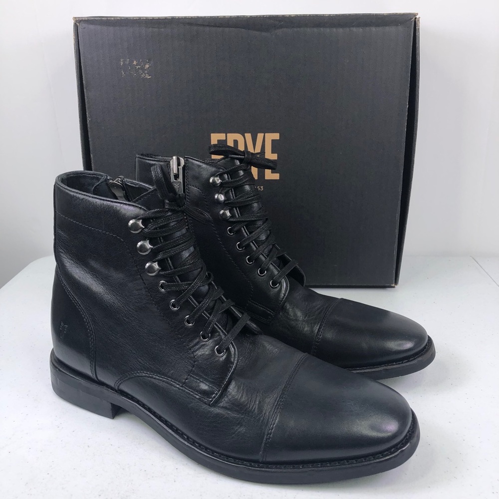 Frye Men’s Ben Cap Toe Lace Up Chukka Boots